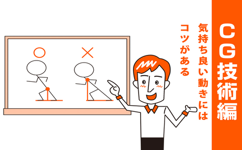 あきたのCG屋の社長さんのハナシ　CG編：気持ち良い動きにはコツが...